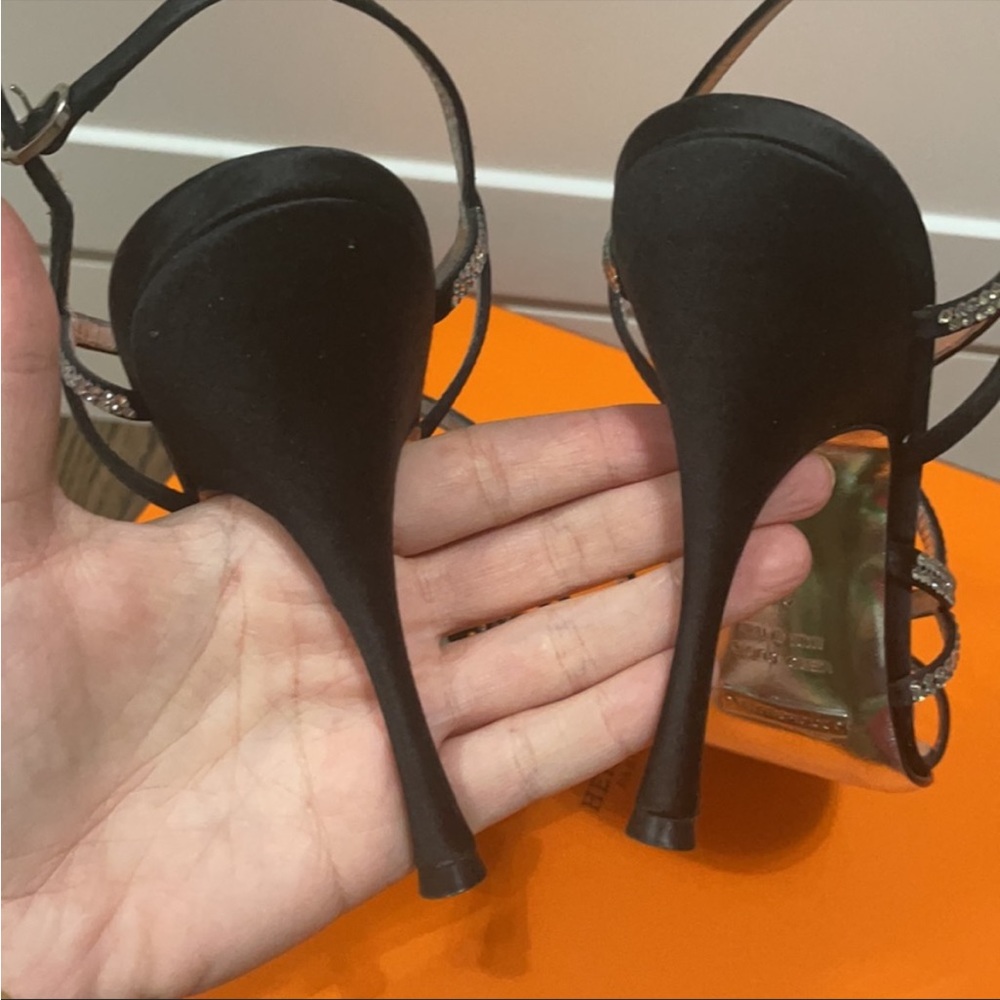 Dolce & Gabbana 💎🖤Silk Sandals - Picture 14 of 16